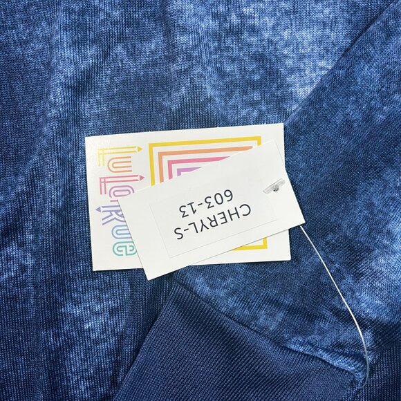 BRAND NEW - Lularoe Small Cheryl Lightweight Cardigan Sweater - Blue - Picture 2 of 4